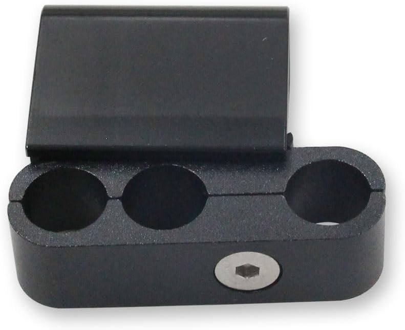 WSAGFB 42502 Spark Plug Wire Divider Kit Spark Plug Wire Divider Aluminum Kit Plug Wire Divider Looms Ignition Wire Separators Holders 7-8mm Engine Spark Plug Wire Separator Divider (Black) - Image 5